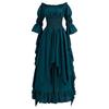 Qichenk Gothic Lolita Long Medieval European Lolita Long Princess Princess Party Plus Dress, Costume, Dress, Sleeves, Cosplay, Dress, Cute, Elegant,