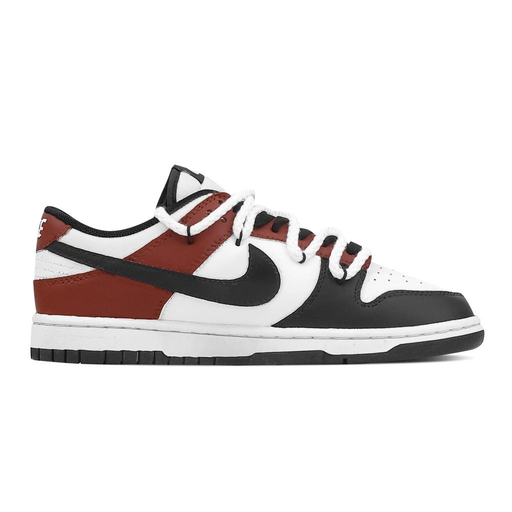 Nike Pantofi Skateboard Dunk Norocoși, Cutie Inimă Rezistenți la Abraziune Joasă Unisex Negru Roșu HF5441-100(Echipa773--)