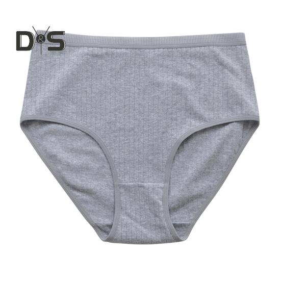 

Женские трусы с высокой талией, утягивающие живот, трикотажные трусики больших размеров, однотонные, высокоэластичные хлопковые трусы, полностью закрывающие ягодицы, нижнее белье S серый
