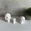 DIY Halloween Skull Decoration Large And Small Skull Silicone Mold 3D Skeleton Head Epoxy Resin Candle Halloween Handicraft