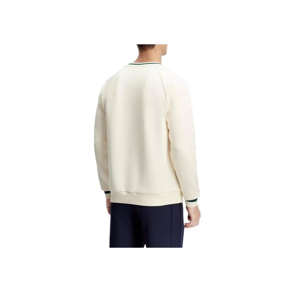 New FILA Sweatshirt Men's Cloud White A11M413205F-IV