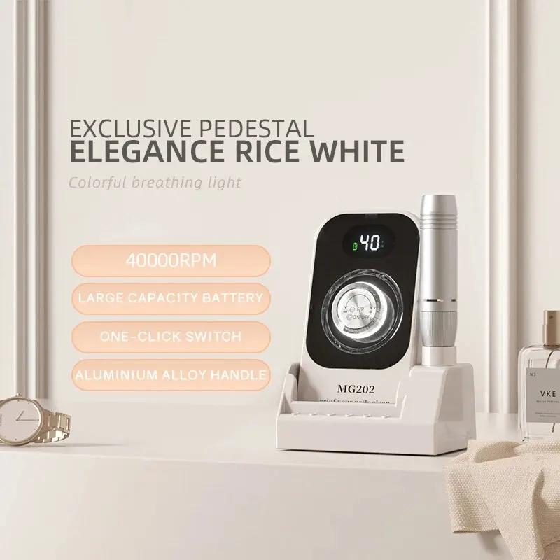 40000RPM Nail Drill Machine Professional Drill for Nail Electric Nail Sander with Diamond Portable Gel Polisher Manicure Tools