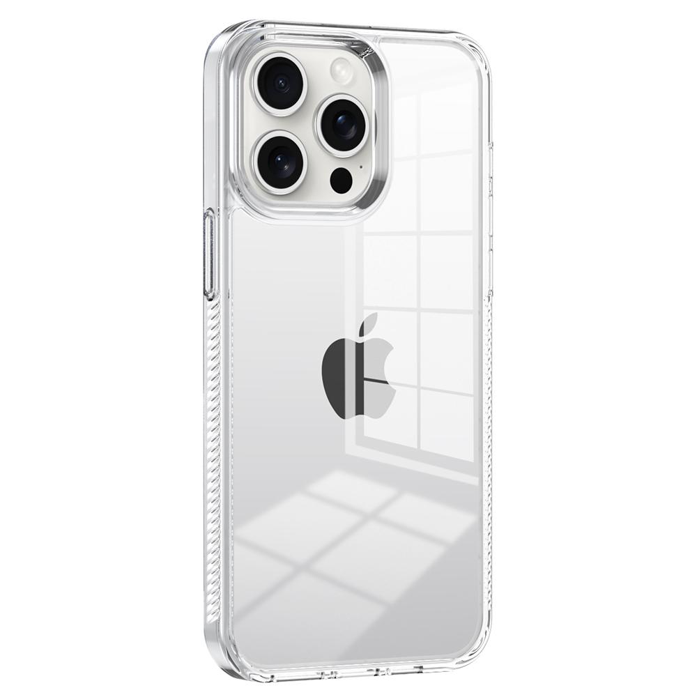 For iPhone 14 Pro Max Clear Phone Case TPU PC Anti-Slip Drop-Proof Back Cover