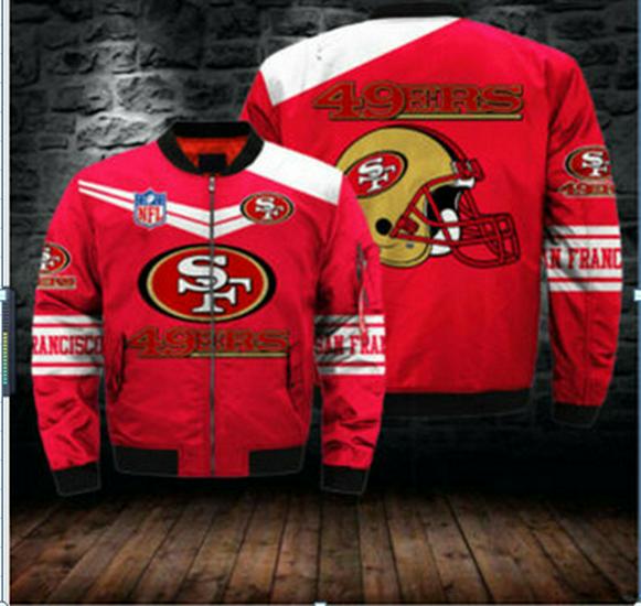 Veste de vol de football américain imprimée en 3D avec ajout de coton pour l'hiver