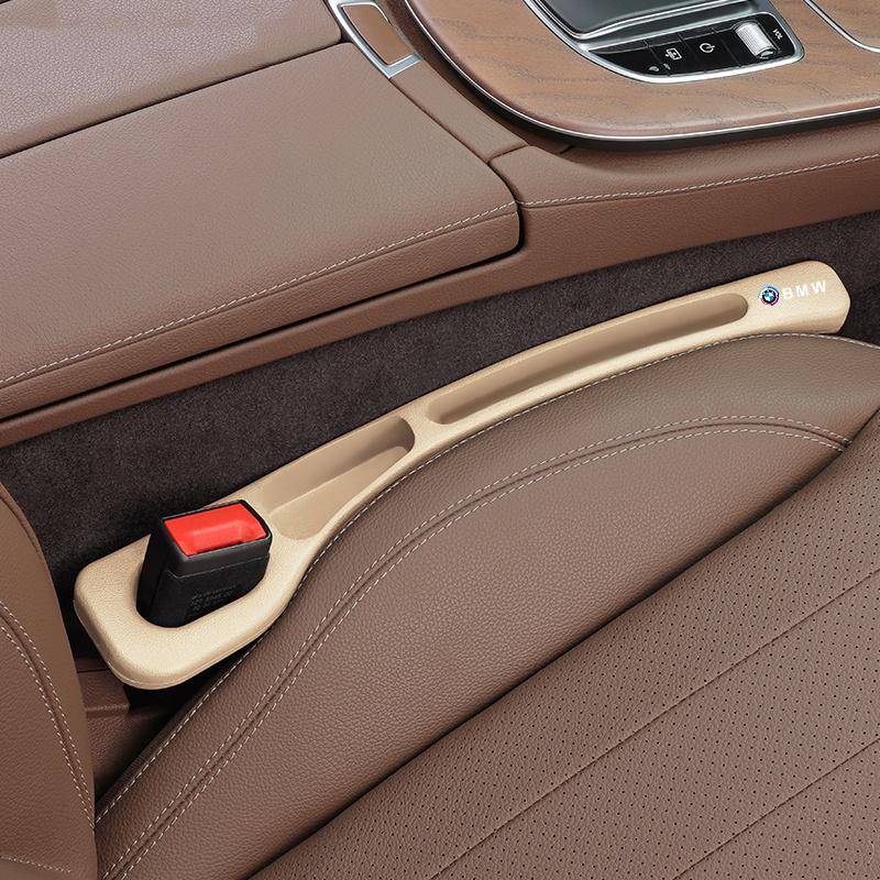 Car Seat Gap Plug Anti-leak Strip Multi-functional Storage Box For BMW 50th Anniversary 3 5 Series E46 E83 F16 E70 M3 M5 G30 G20 gjbf54