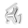 Sewing Plum Blossom Gauge 3 In 1 Universal Metal Sewing Edge Guide for Synchronized Sewing Machines