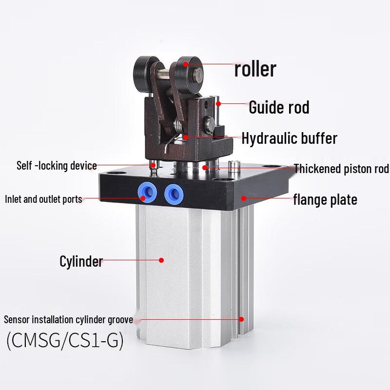 Industrial Assembly Line Stopper Cylinder