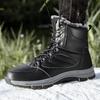 Men Winter Snow Boots Outdoor Male Plush Shoes Thick Sole Sneakers Botines Tenis Keep Warm Fashion Ankle Boots Size 39-48