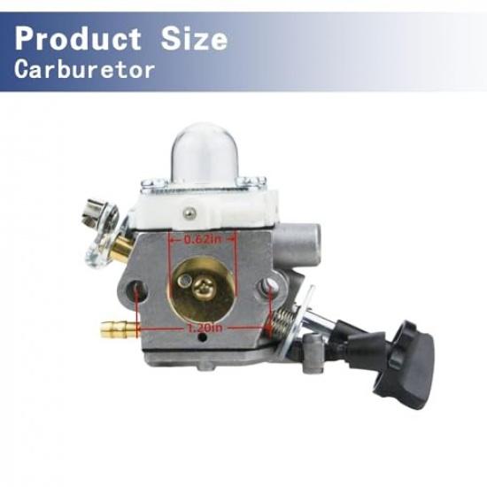 Carburetor Kit for STIHL BR200 Backpack Blower Carb 42411200625 C1MS219 C1M-S219