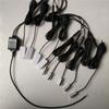 9 in 1 RGB LED Optical Strip Light Bluetooth App Control 12V Car Styling