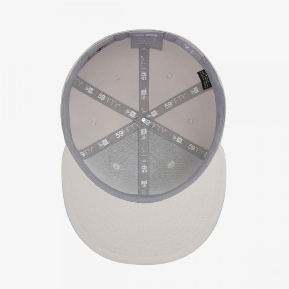 New Era La Dodgers Outline Fitted Cap Stone