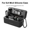 Silicone Protective Case for DJI Mic 3 Shockproof Anti-Scratch Wireless Microphone Transmitter Receiver Charging Case Protector Cover