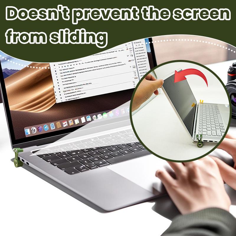 1/2Pcs Plastic Computer Cooling Bracket Fixed Design Multifunctional Book Flipping Holder Snail Shape Monitor Display Bracket