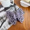 Extra Large Hair Claw for Women Crab Clips Hollow Butterfly Hairpin Hair Clip Acrylic Bath Barrettes for Girls Hair Accessories
