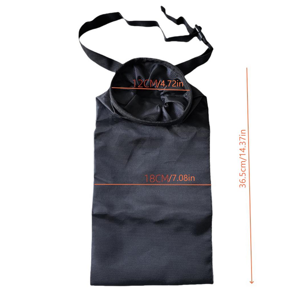 Spacious Car Seatback Trash Organizers Storage Container Tear Resistant Multiple Compartment For Snack Wrappers Bottles