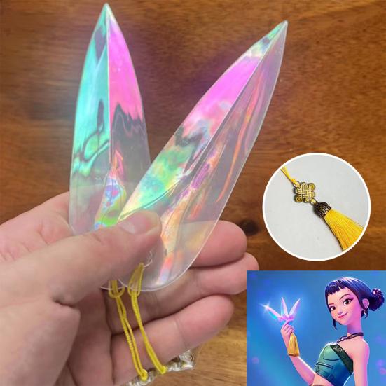 3ks Kpop Hunter Cosplay Šipka Rekvizita Halloweenský Kostýmový Večírek Kreslený Inspirovaný Lovci Stiletto Replika Zbraňový Doplněk pro Hraní Rolí