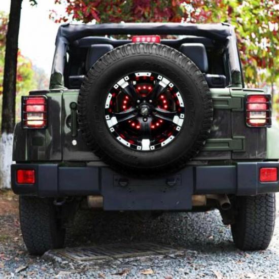Rear Spare Tire 3rd Brake Light Tail Light Light for Jeep Wrangler JK JL 2007+