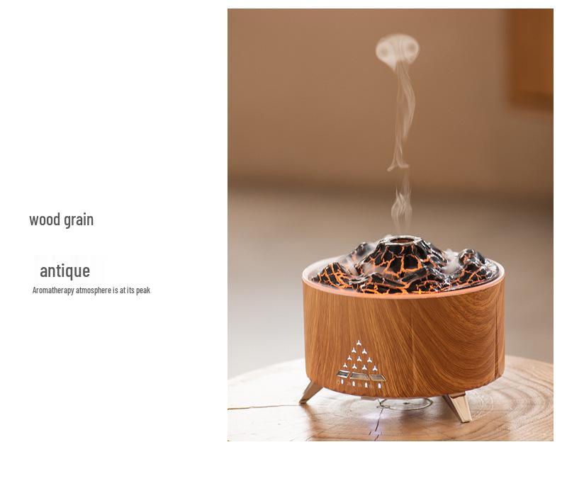 Volcano Aromatherapy Humidifier & Bluetooth Speaker with White Noise