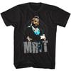 Mr. T Mrt Black And Blu Black Icon Shirt Unisex T-Shirt