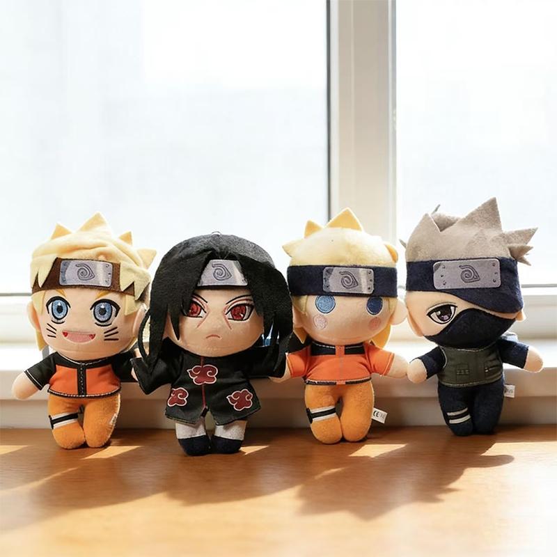 Hot Anime Standing Posture Naruto Plush Creative Cute Pillow Anime Hokage Collection Toys Plush Classic Gift For Friend