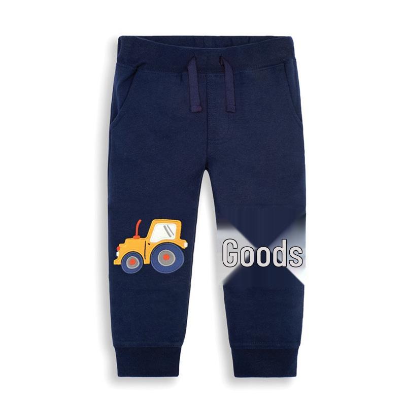 

Спортивные штаны в европейском стиле для мальчиков на весну и осень: Малые и средние размеры 6T height 110-120