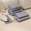 4pcs/set Lightweight Travel Storage Bag Multifunctional Packing Cubes Bag  Travel Accessories
