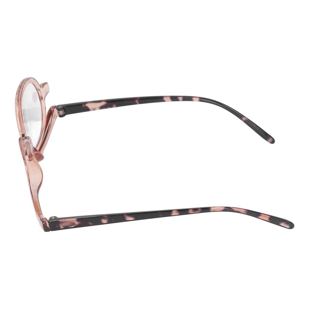 Make-up Leser Hautfreundlich Klapplinse Vergrößerungs-Make-up-Brille Brille mit Etui Transparent