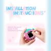 With a Knob Cover Protective Shell for Tamagotchi Paradise Electronic Pets Game Toys
