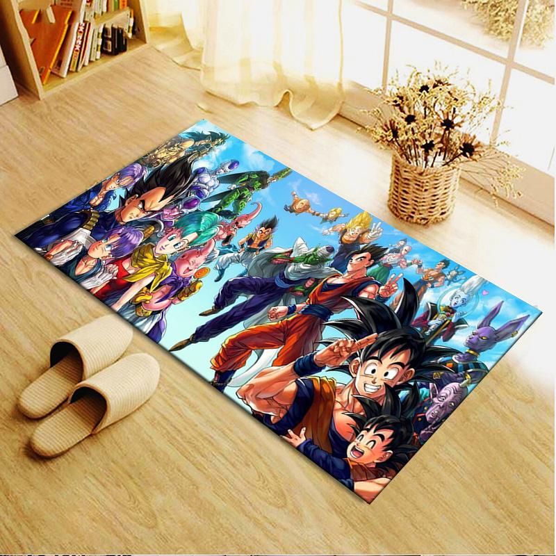 Anime Dragon Ball Carpet Rug for Living Room Bedroom Home Sofa Decoration,Kids play Non-slip Floor Mat