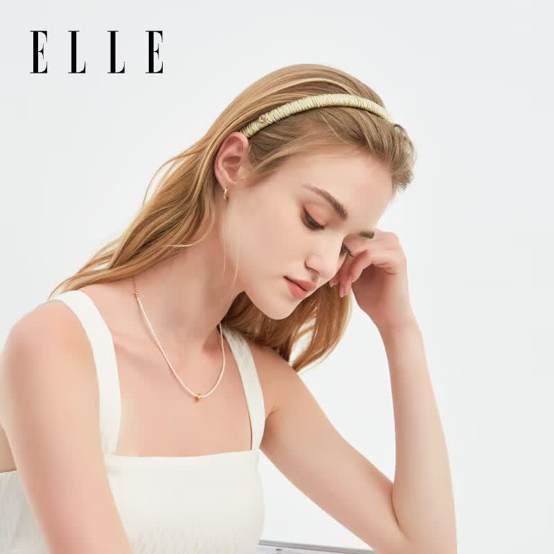 ELLE 100% Mulberry Silk Elegant Hair Headband for Women