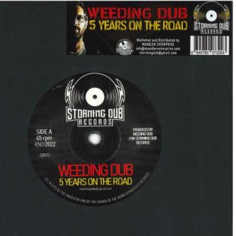 7inch Record WEEDING DUB - 5 Years On The Road / 5 Dubs On The SDR73 Storming Dub EU 2022 Europe Reggae, Ska & Dub