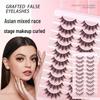 Big Demon Stage False Eyelashes & Fairy Hair Fishtail – A-Type, Multiple Styles Available
