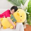 Bow Tie Small Yellow Chicken Plush Toy Throw Pillow Soft Cute Large Doll Doll Children's Accompanying Gift
