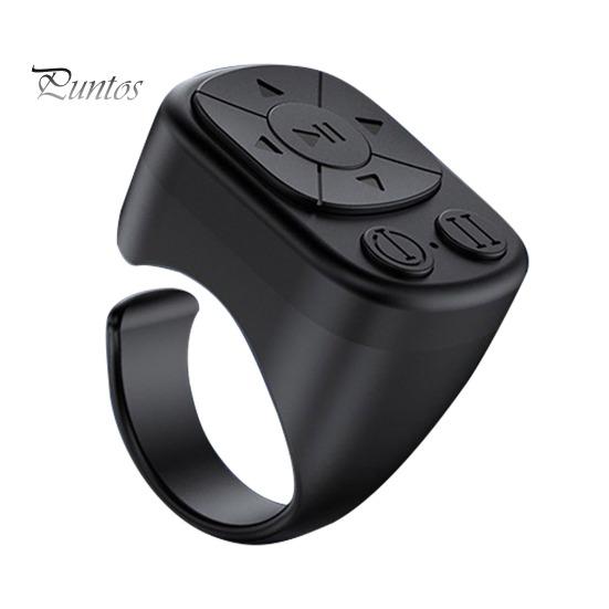 

Пульт дистанционного управления с кончиком пальца для эффективного просмотра селфи, совместимый с Bluetooth, перезаряжаемый пульт дистанционного управления затвором камеры со стабильным 5.3 чёрный