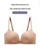 Seamless Red Underwire Bra with Soft Support & Lift