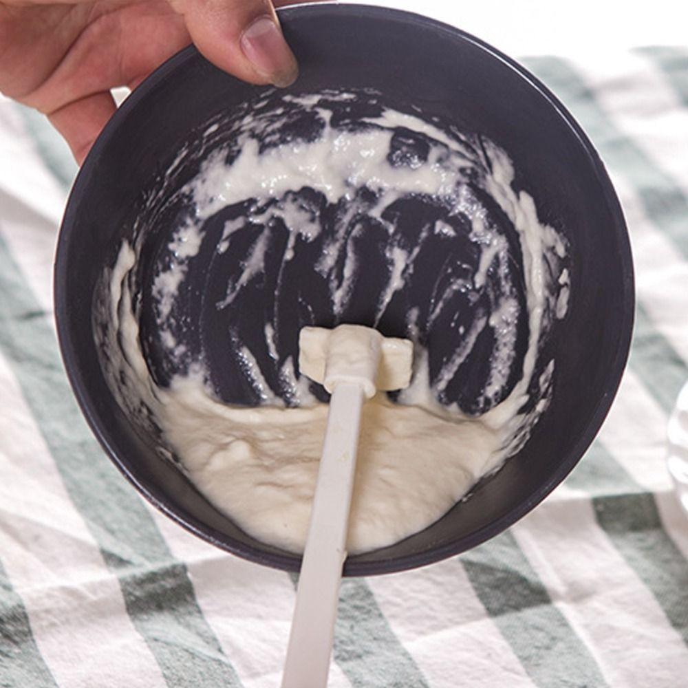 Long Handled Dessert Jam Cake Kitchen Accessories Spatula Bottle Scraper Agitator Baking Tool