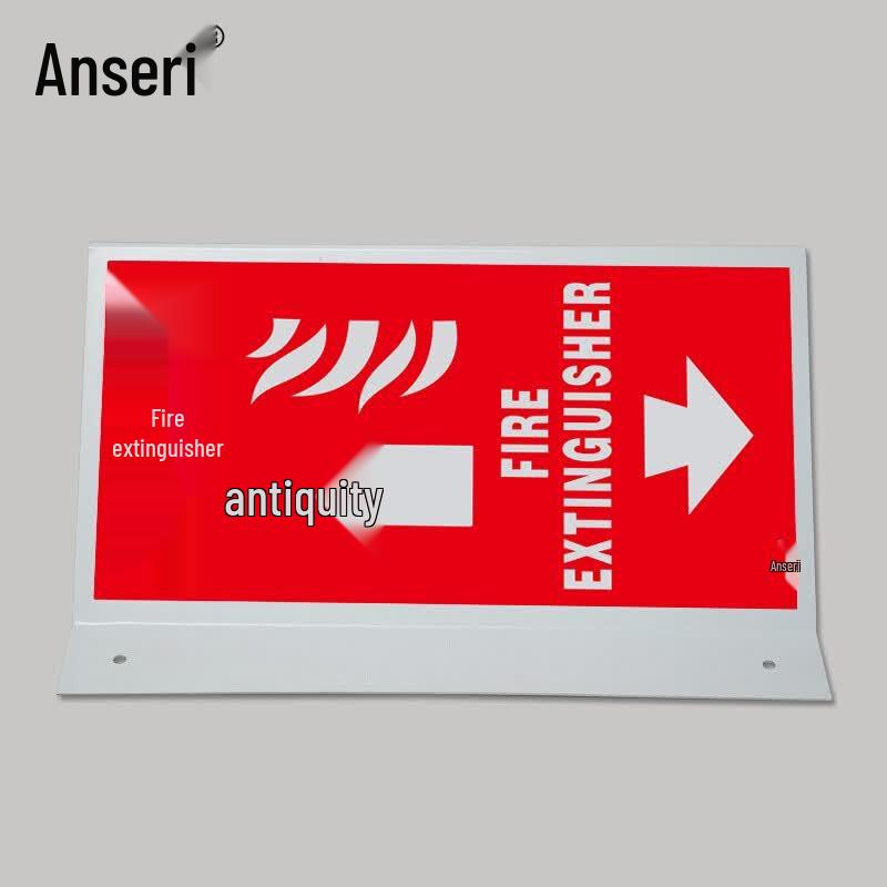 Ansell V-Shaped Fire Extinguisher Sign