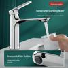 TLXT Gunmetal Gray Bathroom Basin Faucet