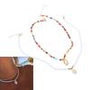 Bohemian Necklace Colorful Beaded Necklace Shell Pendant Necklace Set for Women Perfect for Holiday Party and Daily Wear
