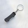 Creative Movable Metal Finger Skateboard Keychain: Rolling Miniature Cart Pendant Ornament