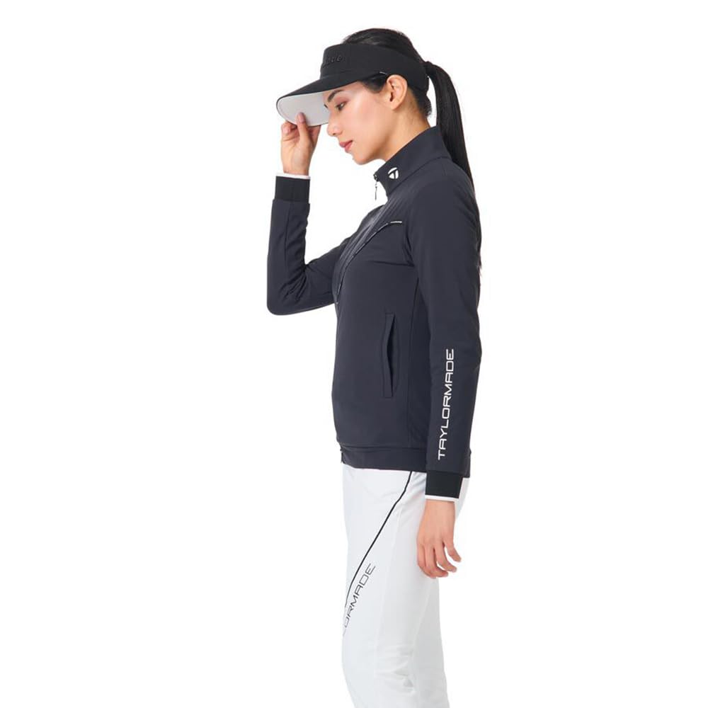 TaylorMade Storm Fleece Jacket, Black, Size Small, Women's, 2024FW UN394