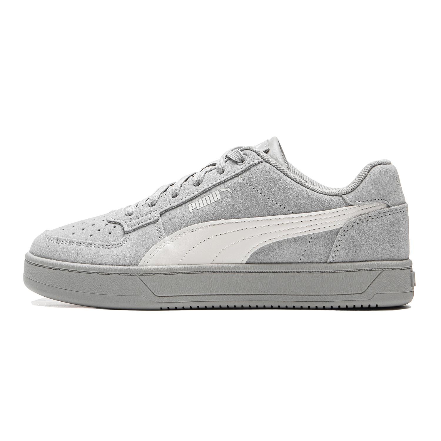 PUMA Caven 2.0 Дышащие Низкие Кеды для Скейтборда Унисекс Светло-серые 402217-02 35.5