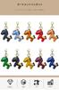 [AZIEBAY] Genuine Leather Horse Shape Keychain | Cute Leather Charm | Bag & Car