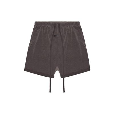 Essentials Terry Short Off Black Men Bottoms 160BT224090F