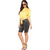 Summer Women High Waist Slim Fit Elastic Denim Jeans Shorts