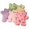 Dopamine Bear Plush Pillow Soft Cute Bear Shaped Cushion Toy for Stress Relief and Comfort