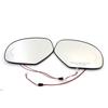 Left Right Door Side Heated Wing Mirror Glass Rearview Rearview Plate for GMC Yukon XL Sierra 1500 2500 3500