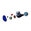 Maestraudio MA910SR Maestro Blue with 10mm Dynamic Passive Tweeter with RST Made in Aluminum Pentaconn ear Compatible for [Earphones Graphene-Coated