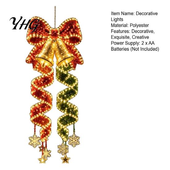 Festive Party Lighting for Home Christmas Magic Spiral Hanging LED Light, Decoration with Porch Ornaments Day And Night Lights Entryway Doorway