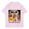 Cat Meme TShirt Unisex Retro Crew Neck Short Sleeve Trendy Streetwear TShirt Women And Unisex Comfortable Fashion TShirt